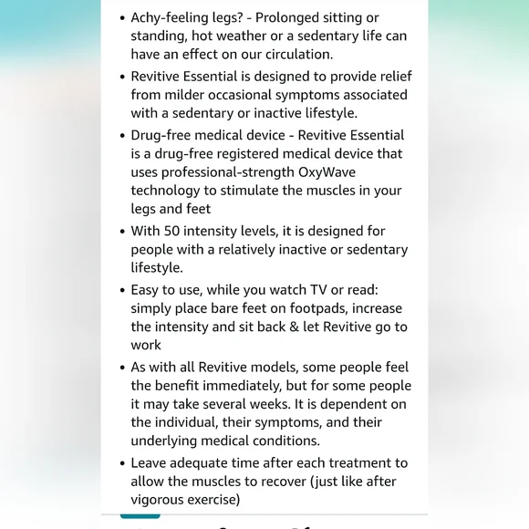 SOLD - Revitive Essential Circulation Booster - Picture 3 of 3